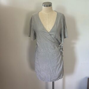 Anthropologie Cloth & Stone wrap skirt (skort) playsuit